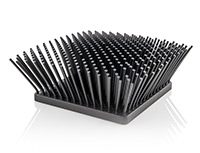 Flared Configuration Heat Sinks Silram